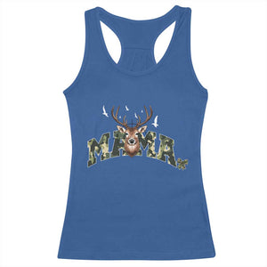 Mama Hunting Life Racerback Tank Top Deer Head Camo Gift TS12 Royal Blue Print Your Wear