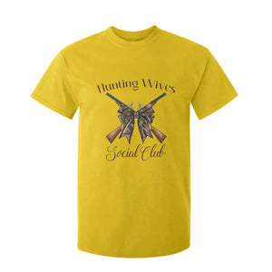 Funny Hunter Wife T Shirt For Kid Hunting Wives Social Club TS12 Daisy Print Your Wear