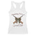 Funny Hunter Wife Racerback Tank Top Hunting Wives Social Club TS12 White Print Your Wear