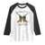 Funny Hunter Wife Raglan Shirt Hunting Wives Social Club TS12 White Black Print Your Wear