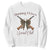 Funny Hunter Wife Sweatshirt Hunting Wives Social Club TS12 White Print Your Wear