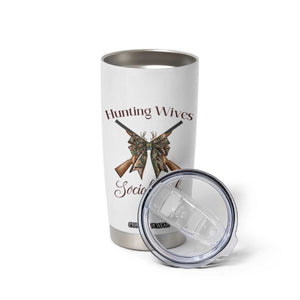 Funny Hunter Wife Tumbler Cup Hunting Wives Social Club TS12 Print Your Wear