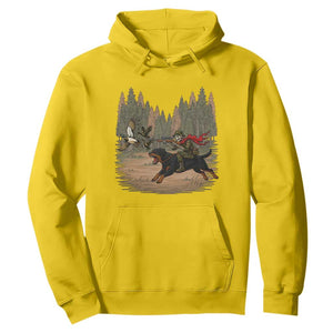 Funny Skeleton Riding Labrador Hunting Hoodie Gift For Hunter TS12 Daisy Print Your Wear