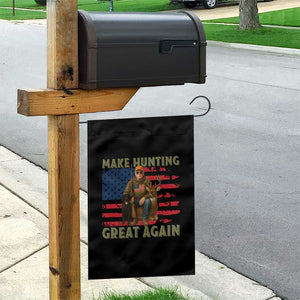Funny Trump Deer Hunting Garden Flag Make Hunting Great Again TS12 Print Your Wear