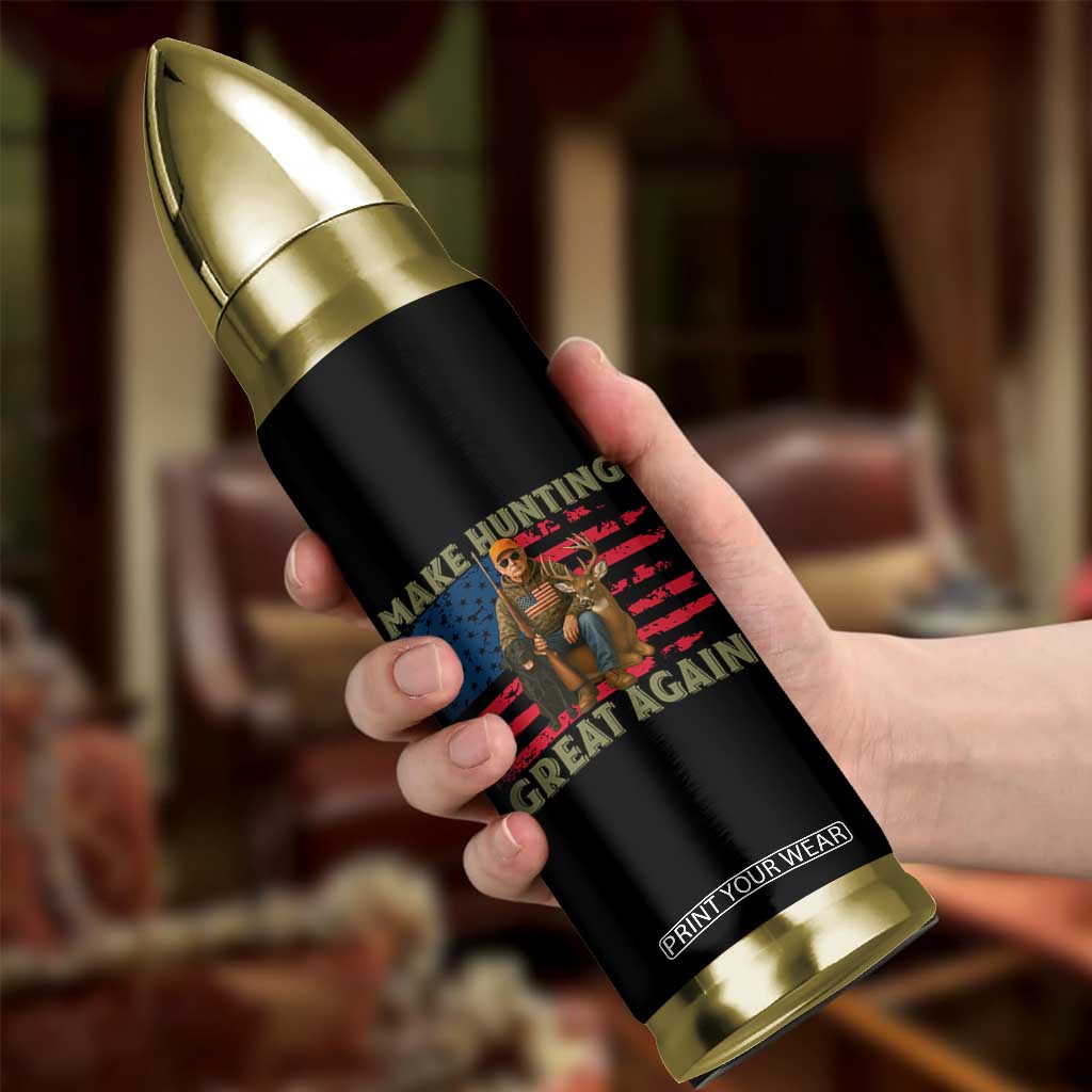Funny Trump Deer Hunting Bullet Tumbler Make Hunting Great Again TS12 Print Your Wear