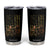 Funny Trump Vs Bear Showdown Tumbler Cup American Flag Hunter Gift TS12 Black Print Your Wear