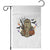 Funny Camo Hunter Halloween Ghost Costume Garden Flag TS12 White Print Your Wear