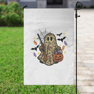 Funny Camo Hunter Halloween Ghost Costume Garden Flag TS12 Print Your Wear
