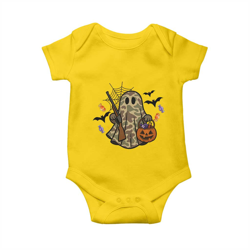 Funny Camo Hunter Halloween Ghost Costume Baby Onesie TS12 Daisy Print Your Wear