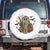 Funny Camo Hunter Halloween Ghost Costume Spare Tire Cover TS12 No hole White Print Your Wear