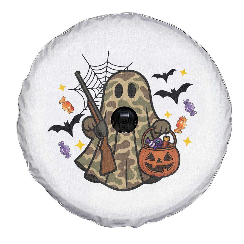 Funny Camo Hunter Halloween Ghost Costume Spare Tire Cover TS12 Print Your Wear