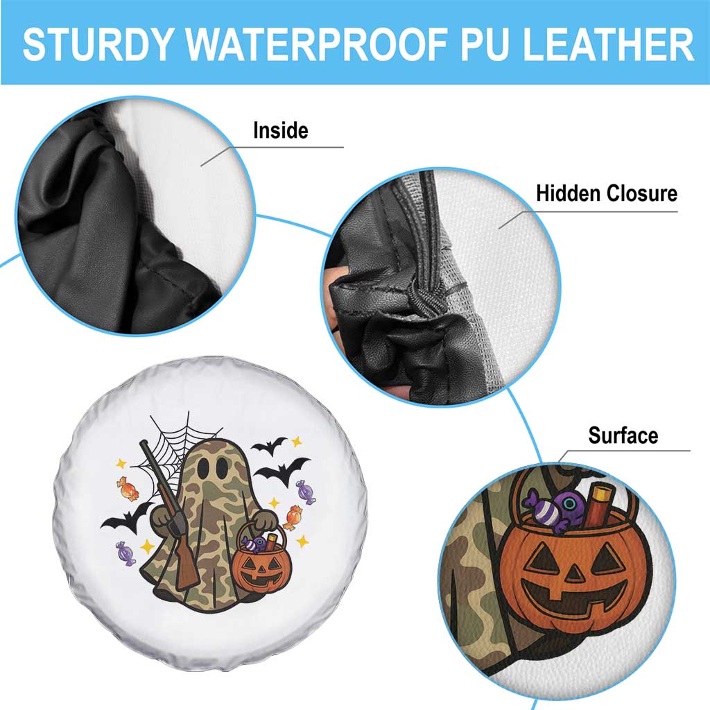 Funny Camo Hunter Halloween Ghost Costume Spare Tire Cover TS12 Print Your Wear