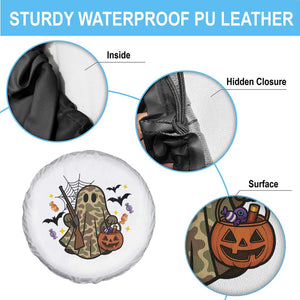 Funny Camo Hunter Halloween Ghost Costume Spare Tire Cover TS12 Print Your Wear