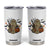 Funny Camo Hunter Halloween Ghost Costume Tumbler Cup TS12 White Print Your Wear
