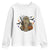 Funny Camo Hunter Halloween Ghost Costume Youth Sweatshirt TS12 White Print Your Wear