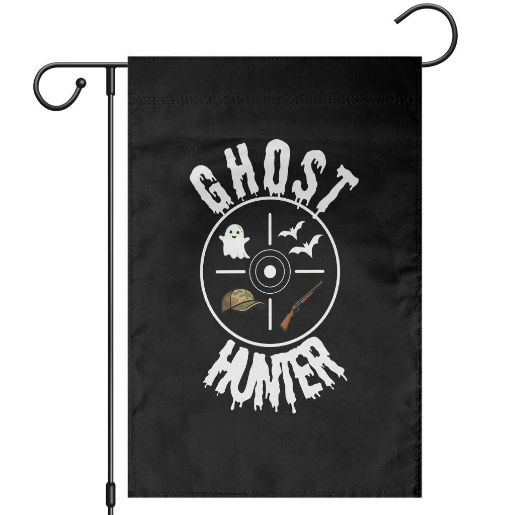 Funny Halloween Ghost Hunter Garden Flag Trick Or Treat Costume TS12 Black Print Your Wear