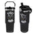 Funny Halloween Ghost Hunter Flip Straw Tumbler Trick Or Treat Costume TS12 One Size: 30 oz Black Print Your Wear