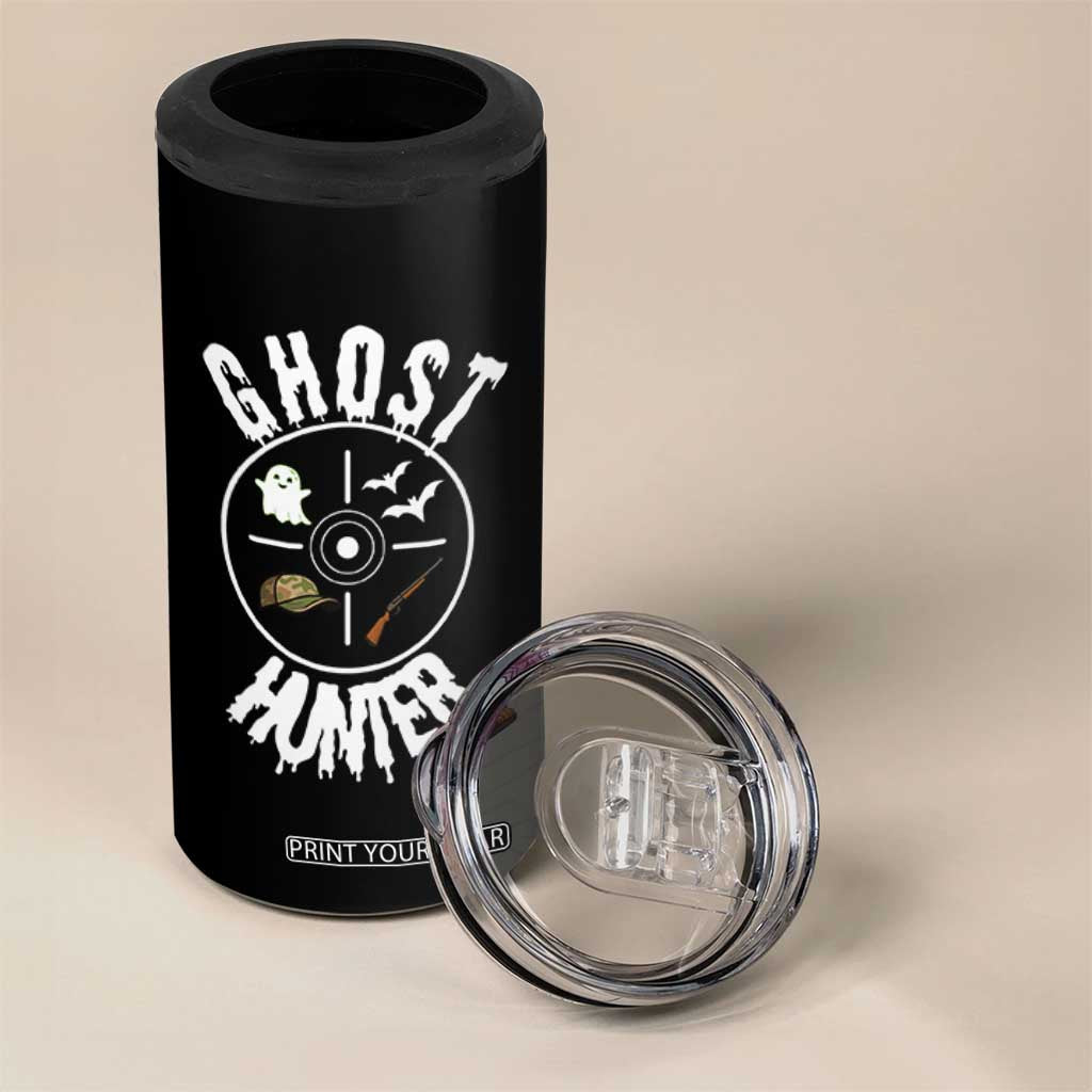 Funny Halloween Ghost Hunter 4 in 1 Can Cooler Tumbler Trick Or Treat Costume TS12 Print Your Wear
