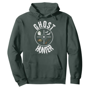 Funny Halloween Ghost Hunter Hoodie Trick Or Treat Costume TS12 Dark Forest Green Print Your Wear