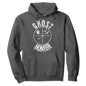 Funny Halloween Ghost Hunter Hoodie Trick Or Treat Costume TS12 Dark Heather Print Your Wear