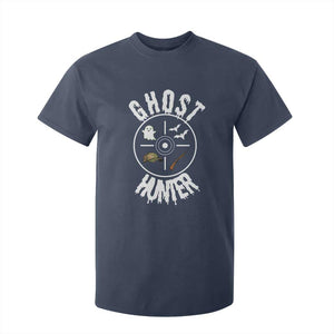 Funny Halloween Ghost Hunter T Shirt For Kid Trick Or Treat Costume TS12 Navy Print Your Wear
