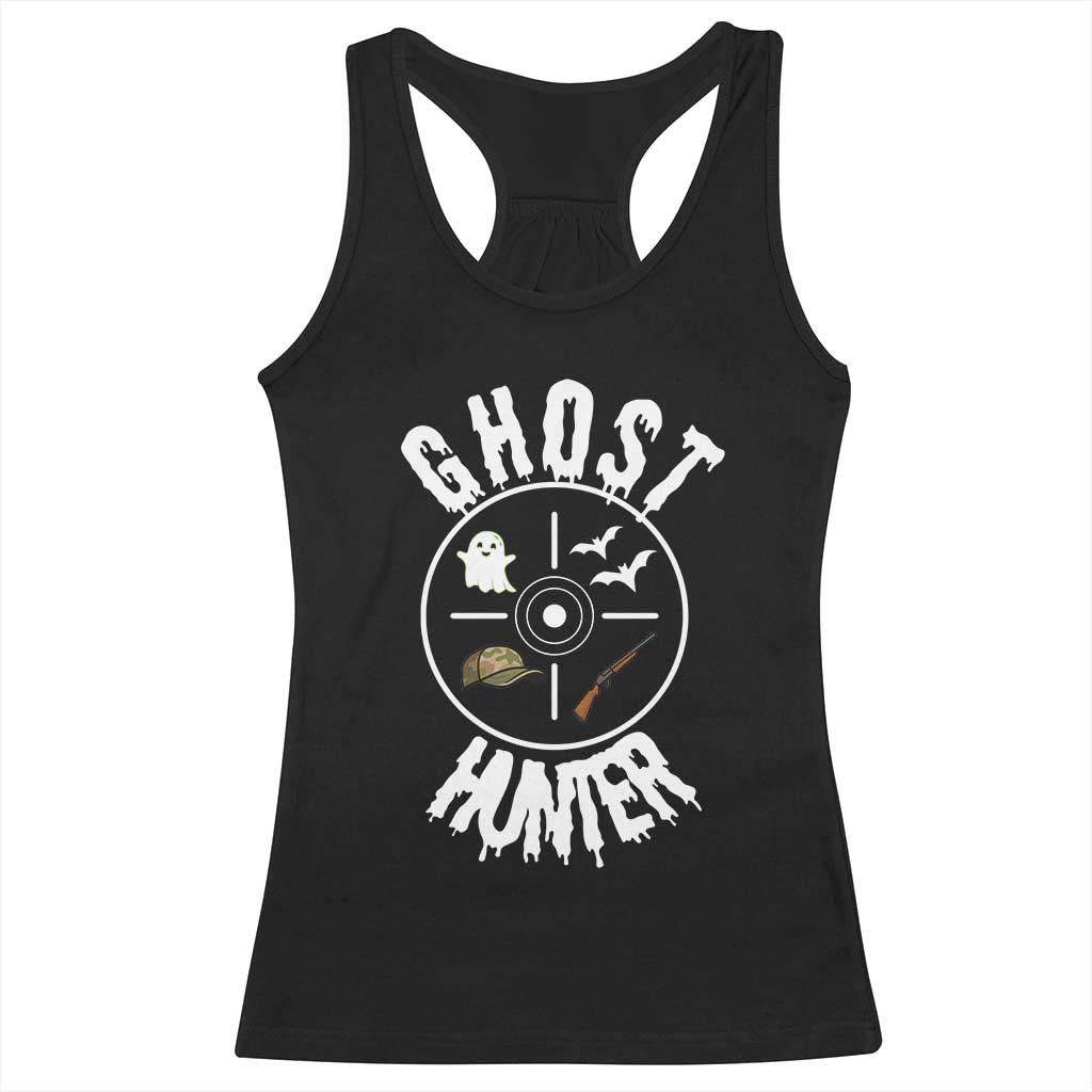 Funny Halloween Ghost Hunter Racerback Tank Top Trick Or Treat Costume TS12 Black Print Your Wear