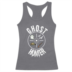 Funny Halloween Ghost Hunter Racerback Tank Top Trick Or Treat Costume TS12 Charcoal Print Your Wear