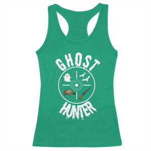 Funny Halloween Ghost Hunter Racerback Tank Top Trick Or Treat Costume TS12 Irish Green Print Your Wear