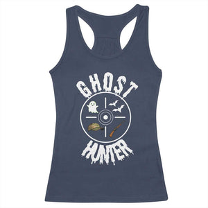 Funny Halloween Ghost Hunter Racerback Tank Top Trick Or Treat Costume TS12 Navy Print Your Wear