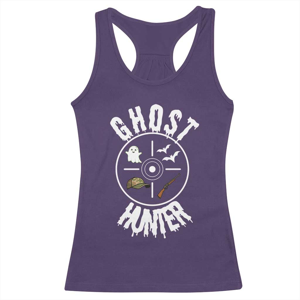 Funny Halloween Ghost Hunter Racerback Tank Top Trick Or Treat Costume TS12 Purple Print Your Wear