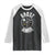 Funny Halloween Ghost Hunter Raglan Shirt Trick Or Treat Costume TS12 Black White Print Your Wear