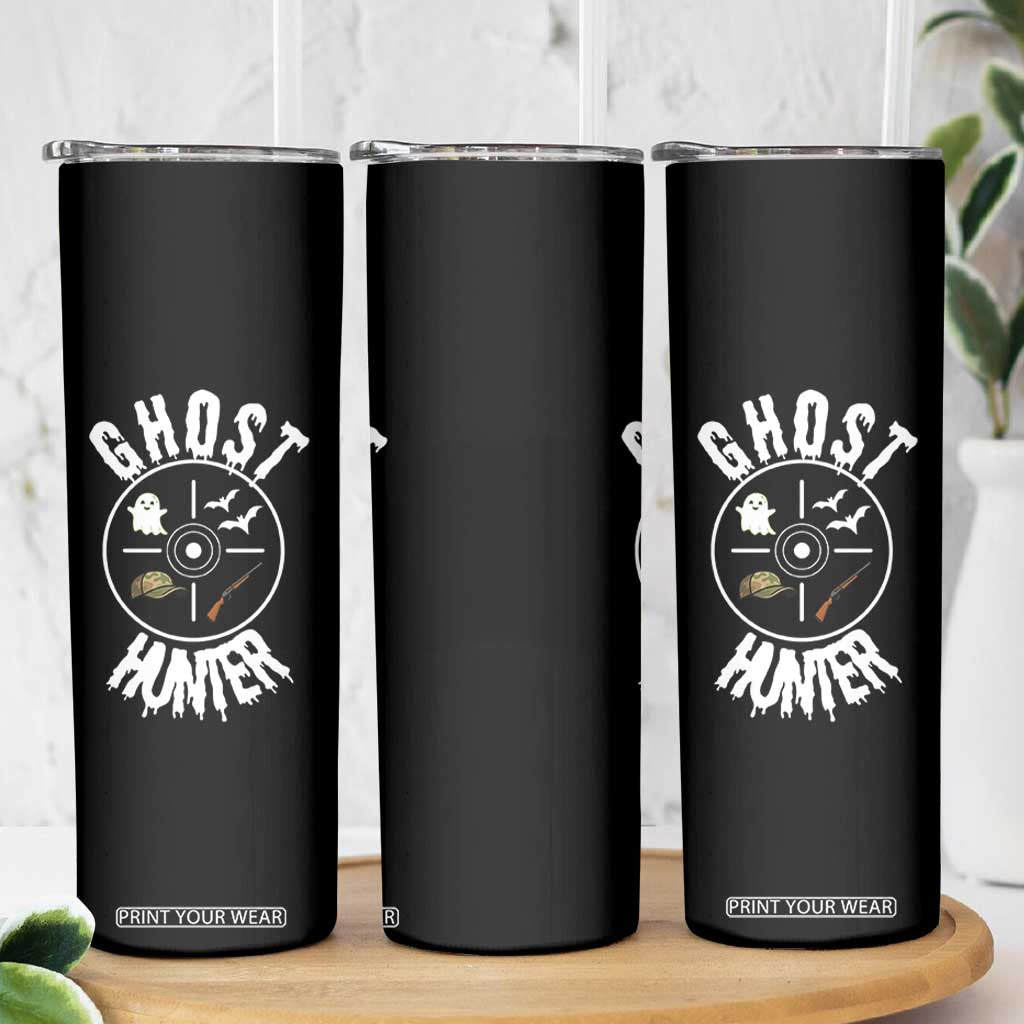 Funny Halloween Ghost Hunter Skinny Tumbler Trick Or Treat Costume TS12 Print Your Wear