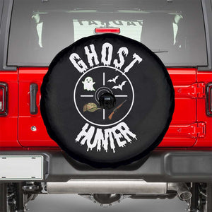 Funny Halloween Ghost Hunter Spare Tire Cover Trick Or Treat Costume TS12 Black Print Your Wear