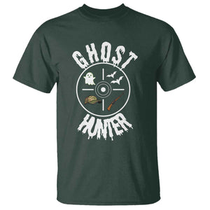 Funny Halloween Ghost Hunter T Shirt Trick Or Treat Costume TS12 Dark Forest Green Print Your Wear