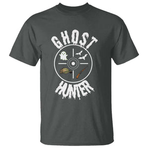 Funny Halloween Ghost Hunter T Shirt Trick Or Treat Costume TS12 Dark Heather Print Your Wear