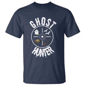 Funny Halloween Ghost Hunter T Shirt Trick Or Treat Costume TS12 Navy Print Your Wear