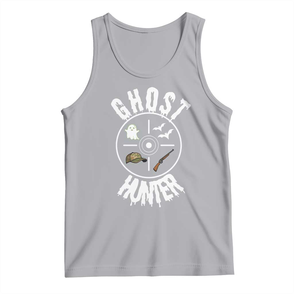 Funny Halloween Ghost Hunter Tank Top Trick Or Treat Costume TS12 Athletic Heather Print Your Wear