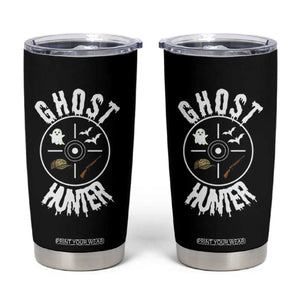 Funny Halloween Ghost Hunter Tumbler Cup Trick Or Treat Costume TS12 Black Print Your Wear