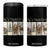 Santa Funny Christmas Hunter Look 4 in 1 Can Cooler Tumbler He Is Hunting TS12 One Size: 16 oz Black Print Your Wear