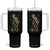 Halloween Skeleton Golfer Tumbler With Handle Funny Golf Lover Gift TS12 One Size: 40 oz Black Print Your Wear