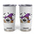 Halloween Golfer Gift Tumbler Cup Creepy Golf Ball With Witch Hat TS12 White Print Your Wear