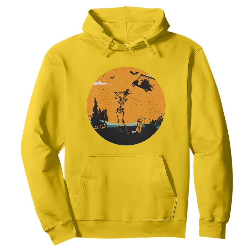 Funny Skeleton Golf Player Hoodie Halloween Gift TS12 Daisy Print Your Wear