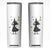 Halloween Sports Gift Skinny Tumbler Creepy Witch With Golf Club TS12 White Print Your Wear