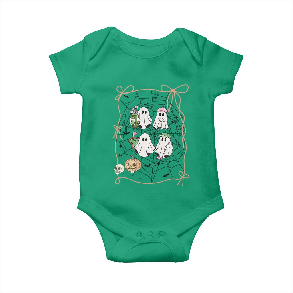 Funny Halloween Baby Onesie Ghost Golf Gift for Women TS12 Irish Green Print Your Wear