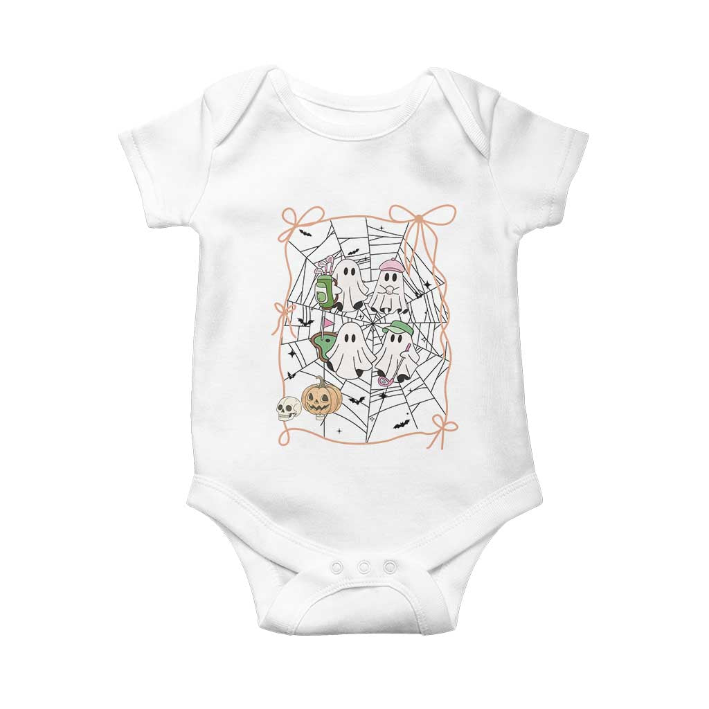 Funny Halloween Baby Onesie Ghost Golf Gift for Women TS12 White Print Your Wear