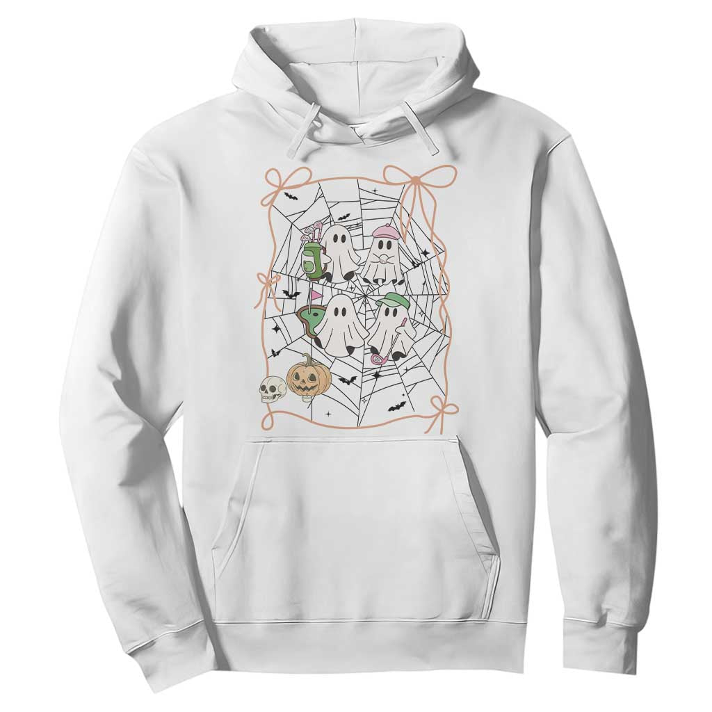 Funny Halloween Hoodie Ghost Golf Gift for Women TS12 White Print Your Wear