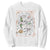Funny Halloween Sweatshirt Ghost Golf Gift for Women TS12 White Print Your Wear