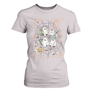 Funny Halloween T Shirt For Women Ghost Golf Gift for Women TS12 Ice Gray Print Your Wear