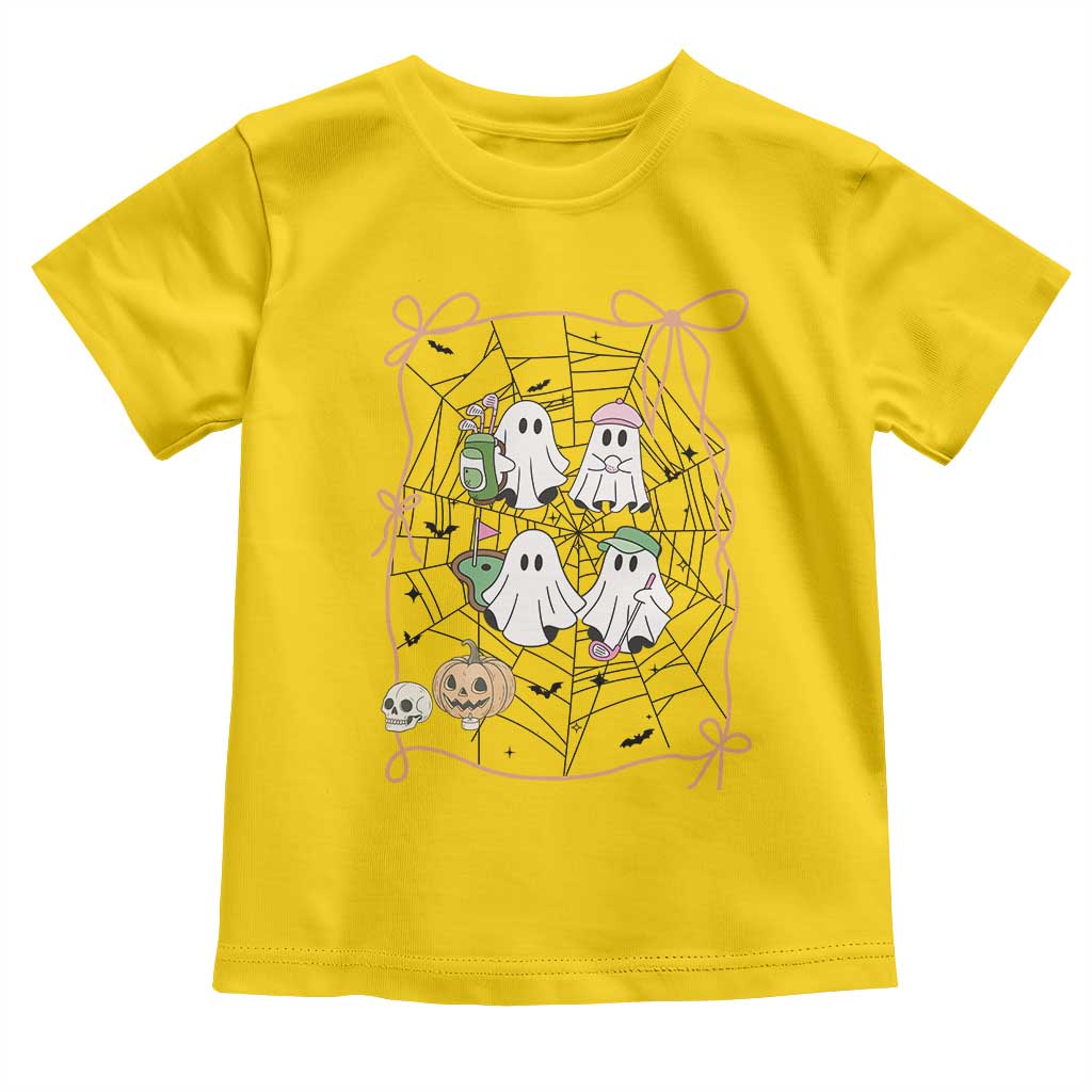 Funny Halloween Toddler T Shirt Ghost Golf Gift for Women TS12 Daisy Print Your Wear