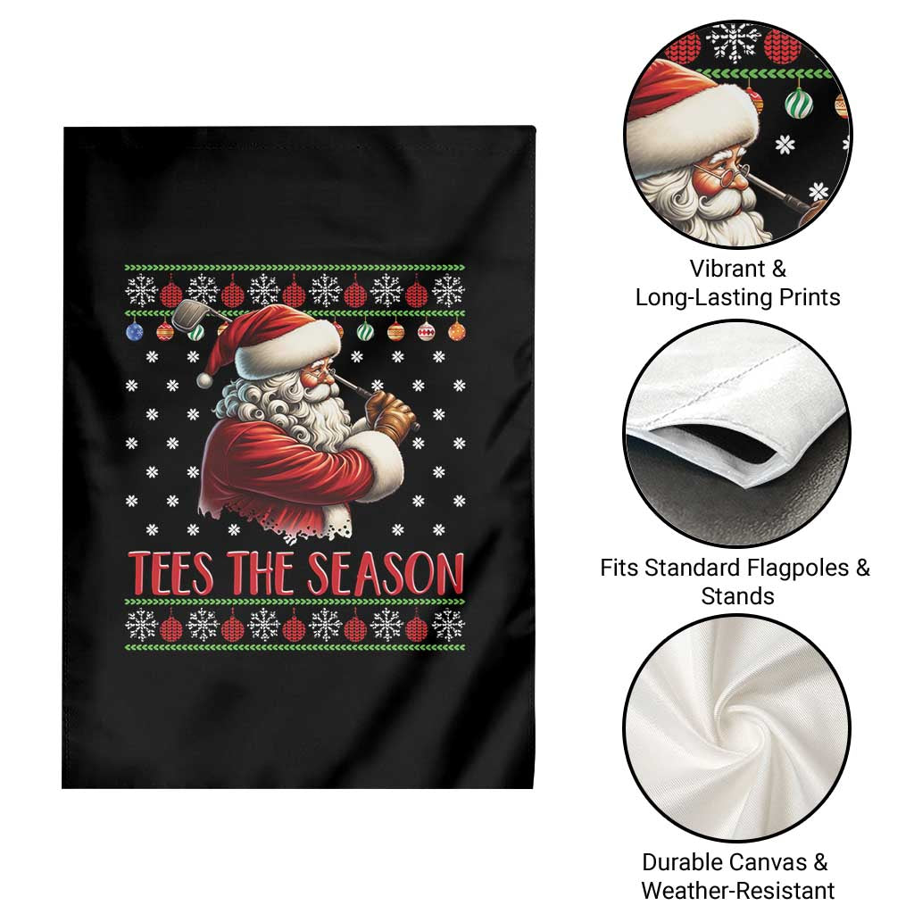 Funny Golf Holiday Gift Garden Flag Tees The Season Ugly Sweater TS12 Print Your Wear